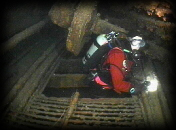 Carrie Under Rail Car